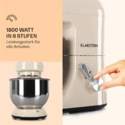 Bella Küchenmaschine 2000 W / 2,7 PS 5 Ltr Edelstahl BPA-frei 8 Bella Küchenmaschine 2000 W / 2,7 PS 5 Ltr Edelstahl BPA-frei -Haushaltsgeräte Geschäft 10008232 de 0003 logo