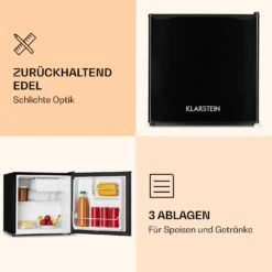 KS50-A Mini-Kühlschrank 46 Liter Mit Eisfach 41 DB -Haushaltsgeräte Geschäft 10010814 de 0004 logo