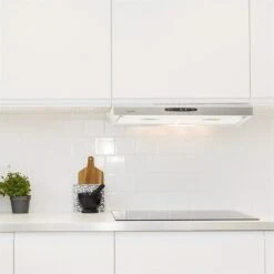 UW60SF Dunstabzugshaube Edelstahl 60 Cm 205 M³/h Unterbau Abluft LED -Haushaltsgeräte Geschäft 10011483 yy 0004 ambient Klarstein UW60SF Dunstabzugshaube Glas V reedit