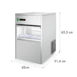Powericer XXL Eiswürfelmaschine 160W 25 Kg/Tag 6 Kg Behälter Edelstahl -Haushaltsgeräte Geschäft 10013324 yy 0009 logo Klarstein Powericer XXL Ice Maker