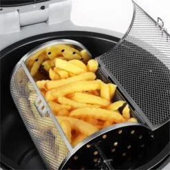 VitAir Heißluftfritteuse Schwarz 1400W Grillen Backen 9 Liter 16 VitAir Heißluftfritteuse Schwarz 1400W Grillen Backen 9 Liter -Haushaltsgeräte Geschäft 10021766 yy 0008 detail Klarstein VitAir Heissluftfritteuse V1 Schwarz Grau reedit