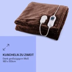 Dr. Watson XL Heizdecke 120W 3 Temperaturstufen 180x130 Cm Bedienteil -Haushaltsgeräte Geschäft 10024005 de 0005 logo