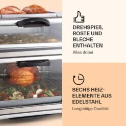 All-You-Can-Eat Doppel-Backofen Grillplatte 42 Liter 2350 Watt -Haushaltsgeräte Geschäft 10026452 de 0004 logo