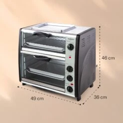All-You-Can-Eat Doppel-Backofen Grillplatte 42 Liter 2350 Watt -Haushaltsgeräte Geschäft 10026452 yy 0005 logo