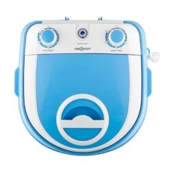SG003 Mini-Waschmaschine Schleuderfunktion 2,8kg 180W IPX4 -Haushaltsgeräte Geschäft 10026453 yy 0005 titel oneConcept SG003 Waschmaschine