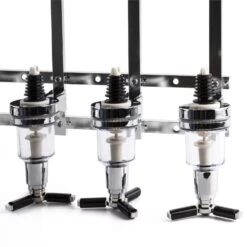 Hazlehov Quartett 4-fach Getränkespender Dosierer Wandmontage 10 Hazlehov Quartett 4-fach Getränkespender Dosierer Wandmontage -Haushaltsgeräte Geschäft 10026800 yy 0005 titel oneConcept Hazlehov Quartett Getraenkespender