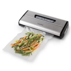 Foodlocker Vakuumierer Edelstahl 0,8 Bar 16 L/min -Haushaltsgeräte Geschäft 10027056 yy 0010 ambient 02 Klarstein Foodlocker Vakkumierer