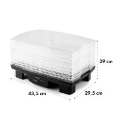 Bananarama Dörrautomat Schwarz 550W Trockner Dehydrator 6 Etagen 16 Bananarama Dörrautomat Schwarz 550W Trockner Dehydrator 6 Etagen -Haushaltsgeräte Geschäft 10027831 yy 0009 detail Klarstein Bananarama Doerrautomat schwarz reedit