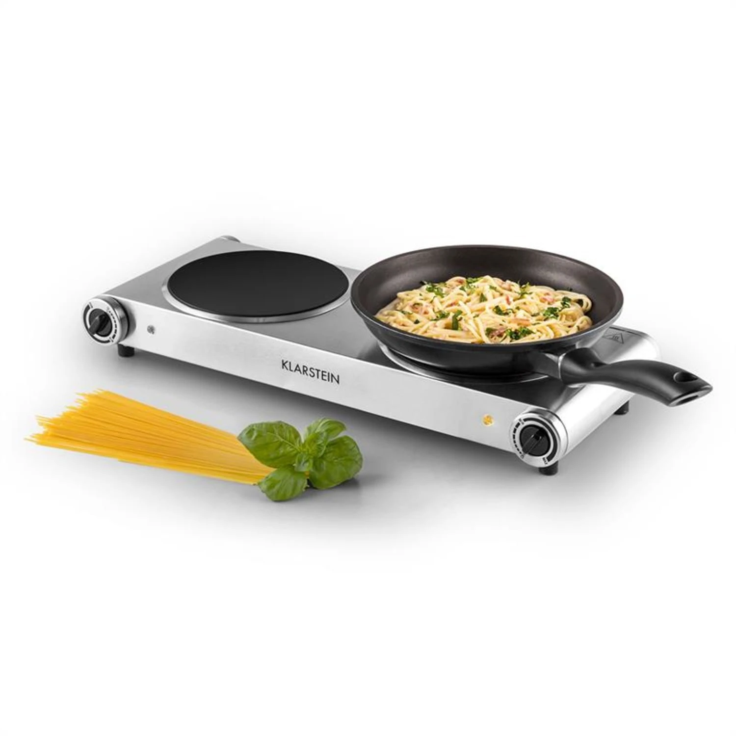 Captain Cook² Doppel-Kochplatte Infrarot 2400W Edelstahl 7 Captain Cook² Doppel-Kochplatte Infrarot 2400W Edelstahl – Bild 7