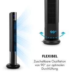 Skyscraper 3G Turmventilator 48W 1.633 M³/h Fernbedienung -Haushaltsgeräte Geschäft 10027942 de 0006 logo