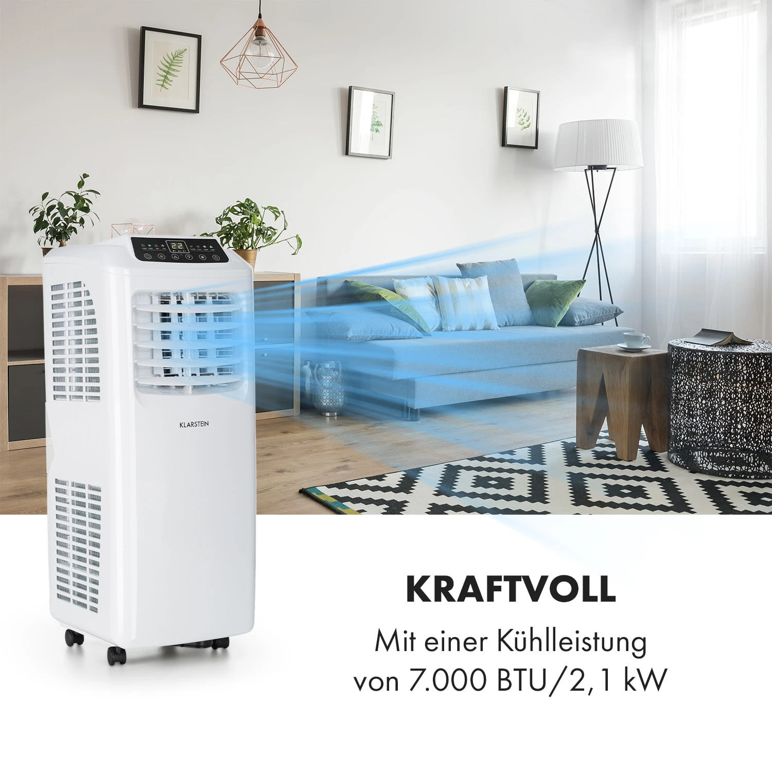 Pure Blizzard Klimaanlage 3-in-1 Klimaanlage Ventilator 7000 BTU 3 Pure Blizzard Klimaanlage 3-in-1 Klimaanlage Ventilator 7000 BTU – Bild 3