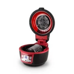 VitAir Turbo Heißluftfritteuse Rot-schwarz 1400W Grillen Backen 9l 17 VitAir Turbo Heißluftfritteuse Rot-schwarz 1400W Grillen Backen 9l -Haushaltsgeräte Geschäft 10028289 yy 0007 titel Klarstein VitAir Heissluftfritteuse