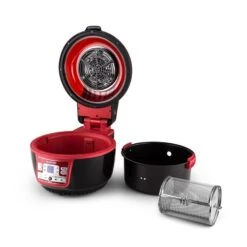 VitAir Turbo Heißluftfritteuse Rot-schwarz 1400W Grillen Backen 9l 18 VitAir Turbo Heißluftfritteuse Rot-schwarz 1400W Grillen Backen 9l -Haushaltsgeräte Geschäft 10028289 yy 0008 titel Klarstein VitAir Heissluftfritteuse