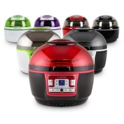 VitAir Turbo Heißluftfritteuse Rot-schwarz 1400W Grillen Backen 9l 21 VitAir Turbo Heißluftfritteuse Rot-schwarz 1400W Grillen Backen 9l -Haushaltsgeräte Geschäft 10028289 yy 0011 variant