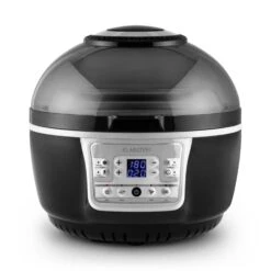 VitAir Turbo Heißluftfritteuse Grau-schwarz 1400W Grillen Backen 9l -Haushaltsgeräte Geschäft 10028290 yy 0005 titel Klarstein VitAir Heissluftfritteuse