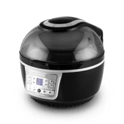 VitAir Turbo Heißluftfritteuse Grau-schwarz 1400W Grillen Backen 9l -Haushaltsgeräte Geschäft 10028290 yy 0007 titel Klarstein VitAir Heissluftfritteuse