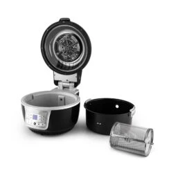 VitAir Turbo Heißluftfritteuse Grau-schwarz 1400W Grillen Backen 9l -Haushaltsgeräte Geschäft 10028290 yy 0009 titel Klarstein VitAir Heissluftfritteuse
