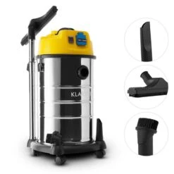 Reinraum Nass-Trocken-Sauger Industriesauger 1800W 30l Steckdose 8 Reinraum Nass-Trocken-Sauger Industriesauger 1800W 30l Steckdose -Haushaltsgeräte Geschäft 10029113 yy 0003 detail Klarstein Reinraum Nass Trocker Sauger reedit