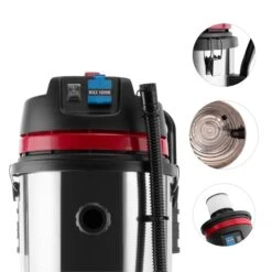 Reinraum Nass-Trocken-Sauger Industriesauger 2000W HEPA 60l Steckdose -Haushaltsgeräte Geschäft 10029117 yy 0005 detail Klarstein Reinraum Industriesauger