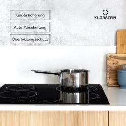 Virtuosa Keramikkochfeld Einbauherd 6500W 59x52cm 4 Zonen Glaskeramik 14 Virtuosa Keramikkochfeld Einbauherd 6500W 59x52cm 4 Zonen Glaskeramik -Haushaltsgeräte Geschäft 10029239 de 0006 usp