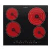 Virtuosa Keramikkochfeld Einbauherd 6500W 59x52cm 4 Zonen Glaskeramik
