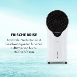 Whirlwind 3-in-1 Luftkühler Ventilator Luftbefeuchter 1600 M³/h 12 Whirlwind 3-in-1 Luftkühler Ventilator Luftbefeuchter 1600 M³/h -Haushaltsgeräte Geschäft 10029327 de 0004 logo
