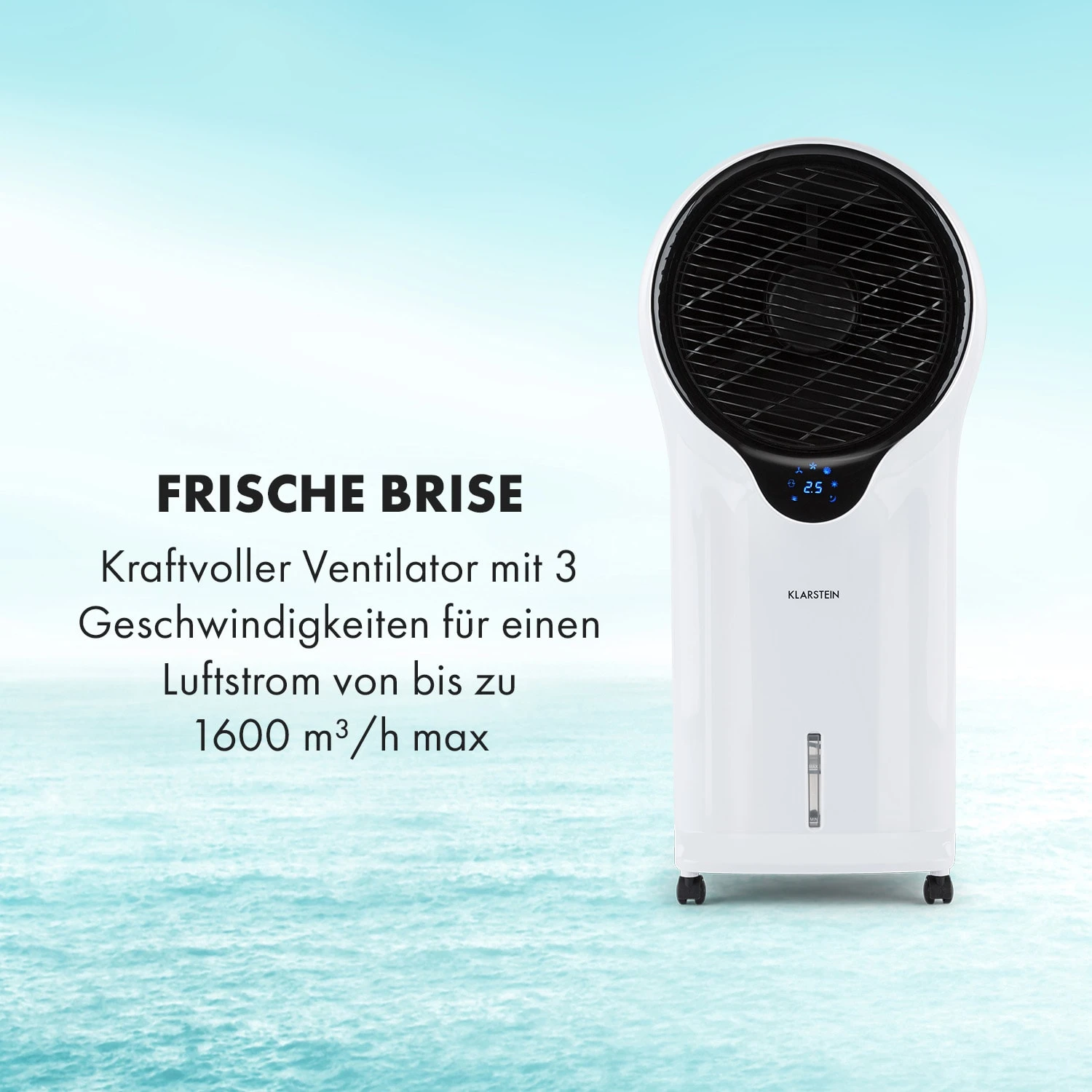 Whirlwind 3-in-1 Luftkühler Ventilator Luftbefeuchter 1600 M³/h 4 Whirlwind 3-in-1 Luftkühler Ventilator Luftbefeuchter 1600 M³/h – Bild 4