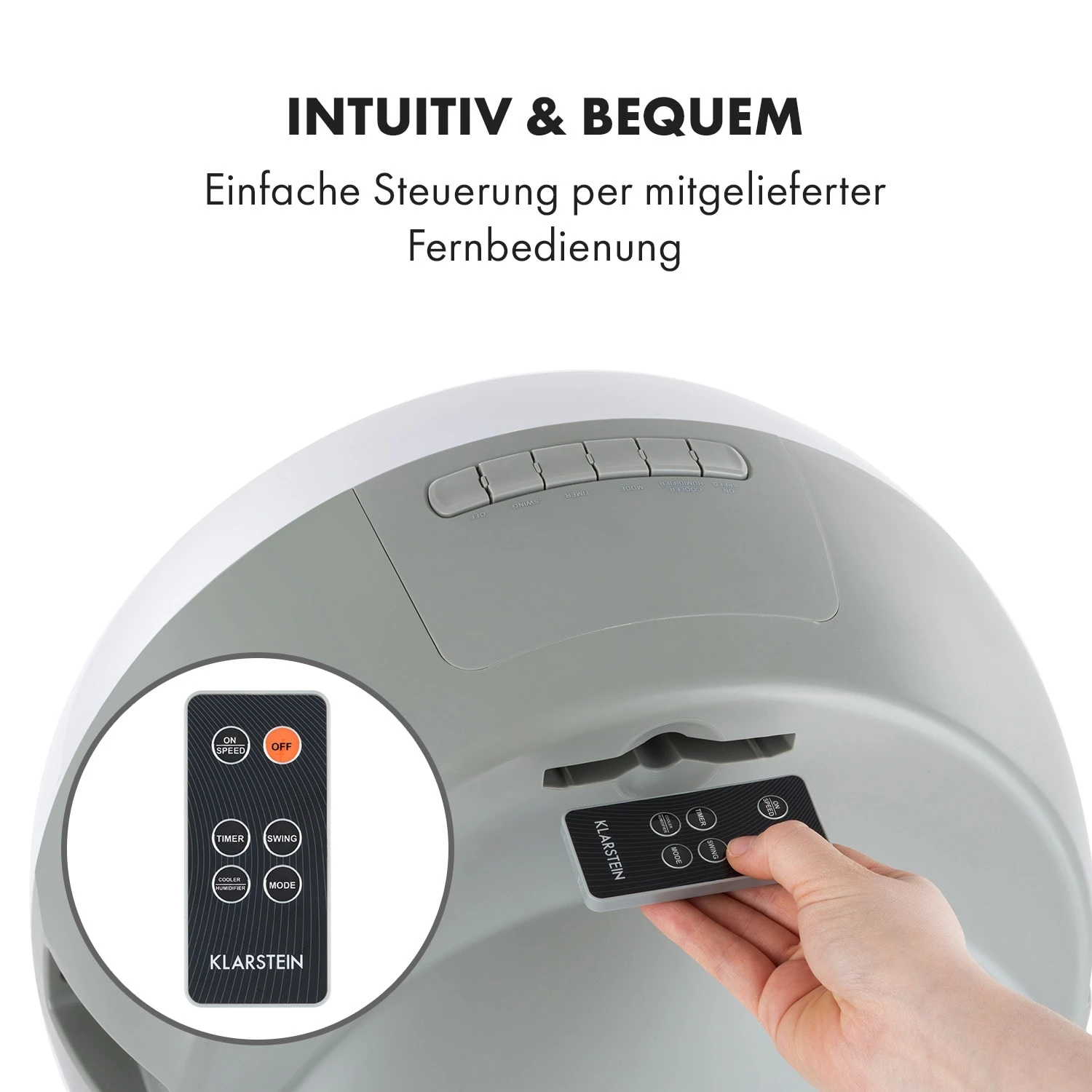 Whirlwind 3-in-1 Luftkühler Ventilator Luftbefeuchter 1600 M³/h 8 Whirlwind 3-in-1 Luftkühler Ventilator Luftbefeuchter 1600 M³/h – Bild 8