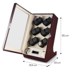 Klingenthal Uhrenbeweger Rechts-Links-Lauf Bis 2200U/d 12 Uhren RGB-LED Touch Abschließbar -Haushaltsgeräte Geschäft 10029479 yy 0009 logo