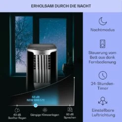 New Breeze 9 Mobile Klimaanlage 9000 BTU / 2,6 KW Timer -Haushaltsgeräte Geschäft 10029705 de 0004 usp
