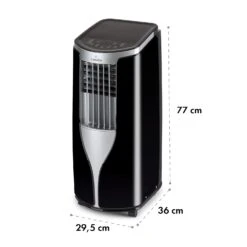 New Breeze 9 Mobile Klimaanlage 9000 BTU / 2,6 KW Timer -Haushaltsgeräte Geschäft 10029705 yy 0011 dimensions