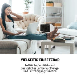 Baltic Blue 3-in-1 Luftkühler 360 M³/h 65 W 6 Ltr Fernbedienung Mobil -Haushaltsgeräte Geschäft 10029734 de 0004 logo