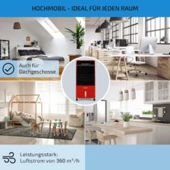 CTR-1 4-in-1 Luftkühler 360 M³/h 65 W 8 Ltr Fernbedienung Mobil -Haushaltsgeräte Geschäft 10029735 de 0005 usp