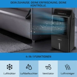 CTR-1 4-in-1 Luftkühler 360 M³/h 65 Watt 8 Liter Fernbedienung Mobil -Haushaltsgeräte Geschäft 10029736 de 0003 usp