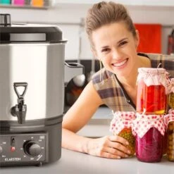 Biggie Small Einkochvollautomat Einkochtopf 16 Liter 2000 W Edelstahl -Haushaltsgeräte Geschäft 10029824 yy 0006 ambient Klarstein Einkauchautomat