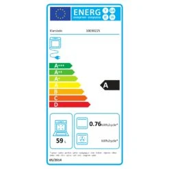 Vilhelmine Backofen 55 L Einbau Energieeffizienzklasse A Schwarz 13 Vilhelmine Backofen 55 L Einbau Energieeffizienzklasse A Schwarz -Haushaltsgeräte Geschäft 10030225 energy label