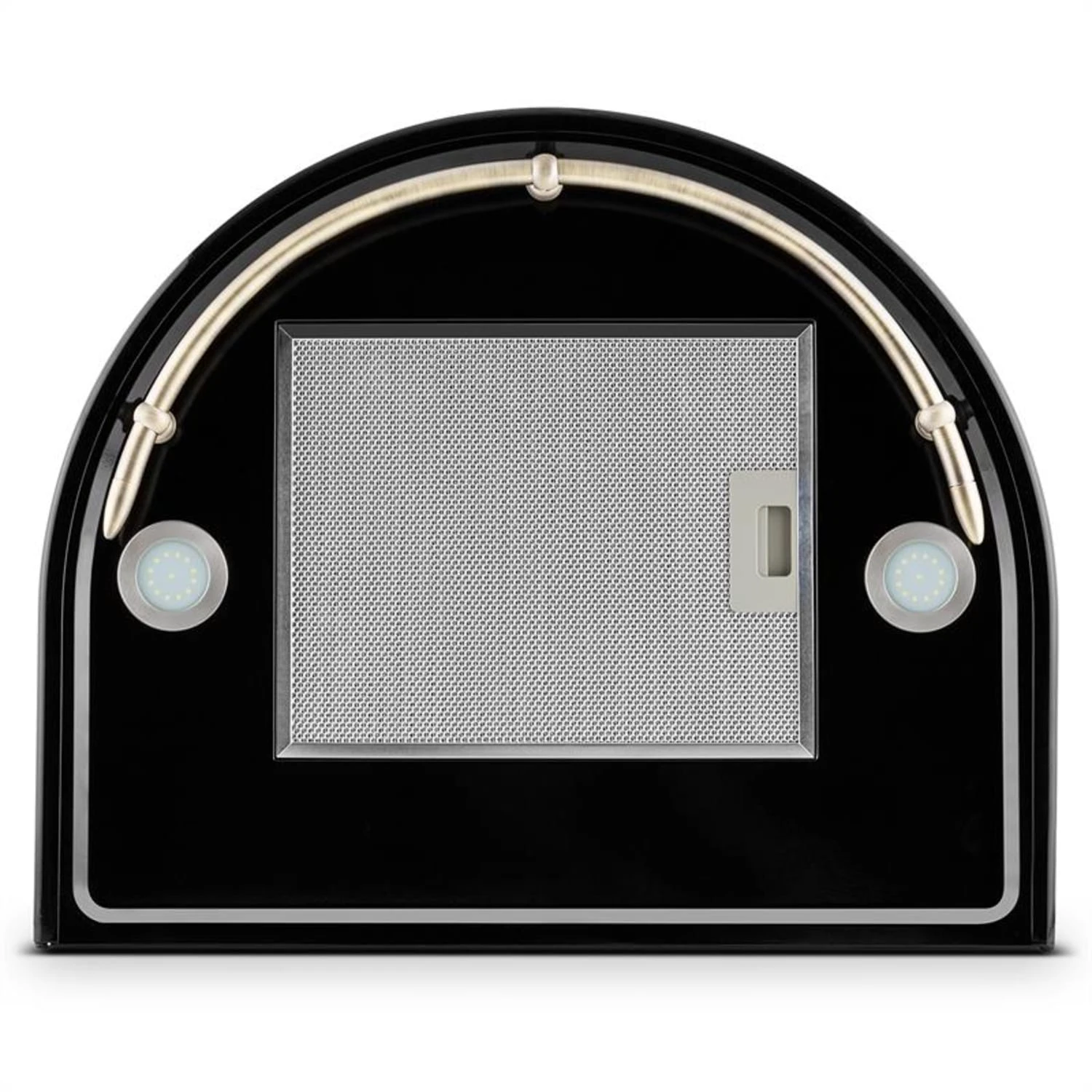 Lumio Neo Retro-Dunstabzugshaube 60cm 610m³/h A Edelstahl Schwarz 3 Lumio Neo Retro-Dunstabzugshaube 60cm 610m³/h A Edelstahl Schwarz – Bild 3