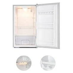 Beerkeeper Kühlschrank 92 Liter 7-Stufen-Thermostat 60 Watt -Haushaltsgeräte Geschäft 10030284 yy 0003 detail Klarstein Beerkeeper Kuehlschrank silber reedit