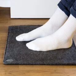 Magic Carpet Heizteppich Mit 3 Temperaturstufen 100 W Anthrazit -Haushaltsgeräte Geschäft 10030302 yy 0004 logo oneConcept Magic Carpet Heizteppich reedit