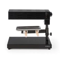Appenzell 2G Traditioneller Raclette Grill 600 W Standgerät Schwarz -Haushaltsgeräte Geschäft 10030306 yy 0004 titel side Klarstein Appenzell 2G Raclette reedit
