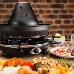 Taste Volcano Tartarengrill Raclettegrill 1500 W 6 Personen Schwarz 8 Taste Volcano Tartarengrill Raclettegrill 1500 W 6 Personen Schwarz -Haushaltsgeräte Geschäft 10030307 yy 0003 ambient Klarstein Taste Volcano Tartarengrill