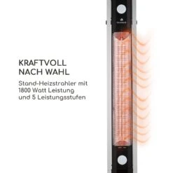 Aspire Terrassenheizer Infrarot Carbon 1800 W IP34 Schwenkarm -Haushaltsgeräte Geschäft 10030690 de 0004 logo