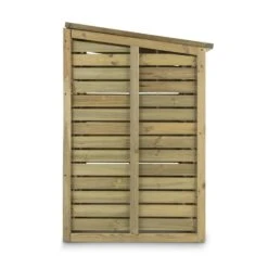 Ordnungshüter 2T Mülltonnenbox 145x130x87cm (BxHxT) 2 Tonnen Kiefer -Haushaltsgeräte Geschäft 10030718 yy 0004 titel side Double Wheelie Bin