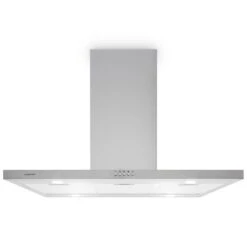 Bonita Dunstabzugshaube 90cm 500 M³/h Inselhaube Design Edelstahl -Haushaltsgeräte Geschäft 10030823 yy 0003 front Klarstein Bonita Dunstabzugshaube Inselhaube reedit v2