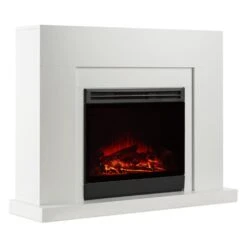 Blanca Elektrischer Kamin LED-Flammensimulation 750/1500 W 5000 BTU