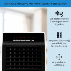 CTR-1 Heat 4-in-1 Luftkühler Heizgerät 2000 W 360 M³/h 8 Ltr Mobil -Haushaltsgeräte Geschäft 10030880 de 0004 usp