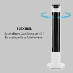 Empire State Turmventilator 37 W Luftdurchsatz: 2200 M³/h Oszillation 10 Empire State Turmventilator 37 W Luftdurchsatz: 2200 M³/h Oszillation -Haushaltsgeräte Geschäft 10030980 de 0003 logo