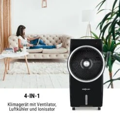 Kingcool 4-in-1 Luftkühler 2340 M³/h 95 W 8 Liter Mobil Fernbedienung -Haushaltsgeräte Geschäft 10031341 de 0004 usp