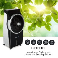 Kingcool 4-in-1 Luftkühler 2340 M³/h 95 W 8 Liter Mobil Fernbedienung -Haushaltsgeräte Geschäft 10031341 de 0006 usp