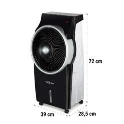 Kingcool 4-in-1 Luftkühler 2340 M³/h 95 W 8 Liter Mobil Fernbedienung -Haushaltsgeräte Geschäft 10031341 yy 0011 dimensions